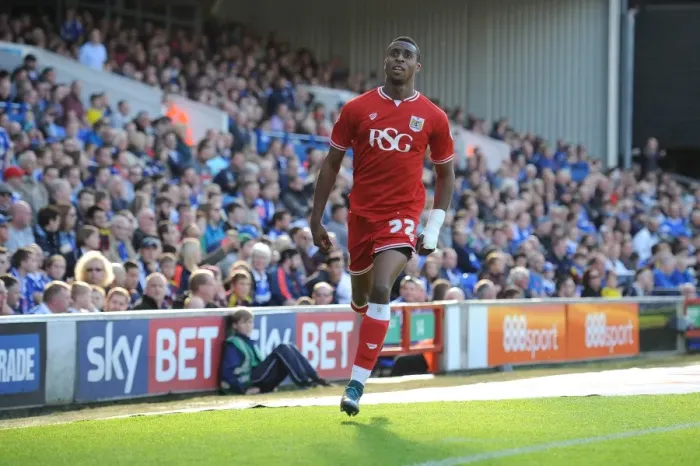 Framed Print : Jonathan Kodjia's Game-Winning Goal: Bristol City Tops Ipswich Town in Sky Bet Championship