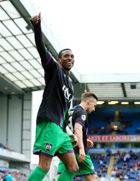 Framed Print : Jonathan Kodjia's Goal Celebration: Blackburn Rovers vs. Bristol City, Sky Bet Championship (April 23, 2016) Framed Print : Jonathan Kodjia's Goal Celebration: Blackburn Rovers vs. Bristol City, Sky Bet Championship (April 23, 2016)