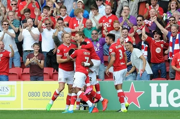 Jonathan Kodjia's Stunner: Bristol City Takes 1-0 Lead Against Brentford, 2015