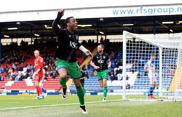 Jonathan Kodjia's Thrilling Goal and Emotional Celebration: Historic First Win for Bristol City Against Blackburn Rovers in Sky Bet Championship (April 23, 2016)