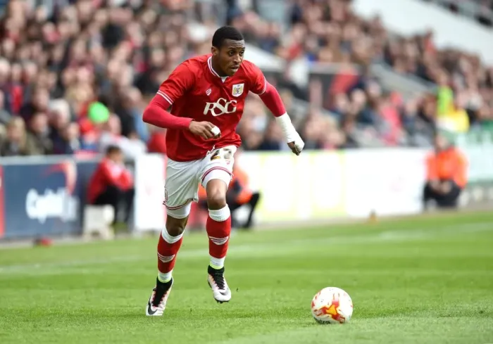 Framed Print : Jonathan Kodjia's Thrilling Performance: Bristol City vs Huddersfield Town, 2016 Framed Print : Jonathan Kodjia's Thrilling Performance: Bristol City vs Huddersfield Town, 2016