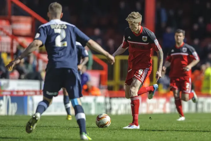 Framed Print : Jonathan Stead in Action: Bristol City vs Huddersfield Town, Npower Championship 2013 Framed Print : Jonathan Stead in Action: Bristol City vs Huddersfield Town, Npower Championship 2013