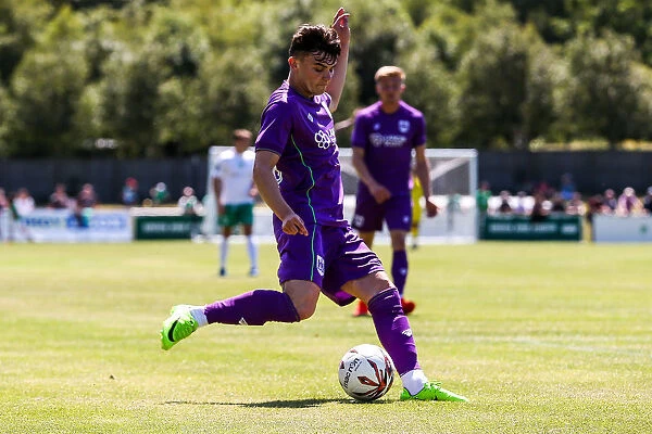 Jonny Smith of Bristol City in Action during Pre-season Friendly against Guernsey FC, 2017