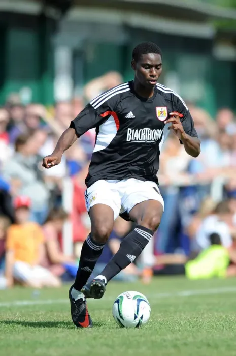 Framed Print : Jordan Wynter in Action: Portishead Town vs. Bristol City Pre-Season Friendly Framed Print : Jordan Wynter in Action: Portishead Town vs. Bristol City Pre-Season Friendly