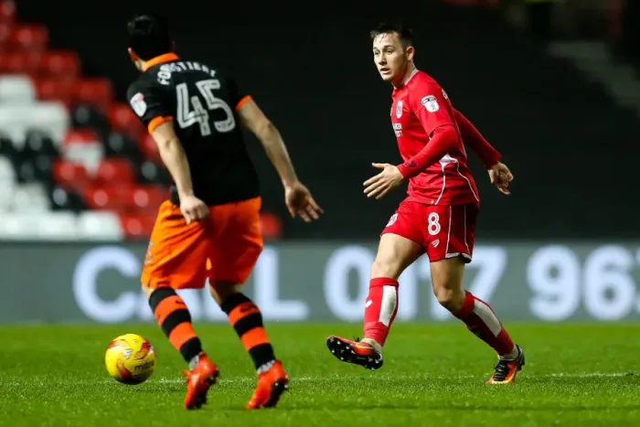 Framed Print : Josh Brownhill in Action: Bristol City vs Sheffield Wednesday, Sky Bet Championship, Ashton Gate Stadium Framed Print : Josh Brownhill in Action: Bristol City vs Sheffield Wednesday, Sky Bet Championship, Ashton Gate Stadium