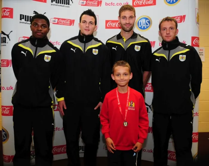 Framed Print : Junior Academy Plus: Nurturing the Next Generation of Bristol City Football Club Stars - 09-10 Season