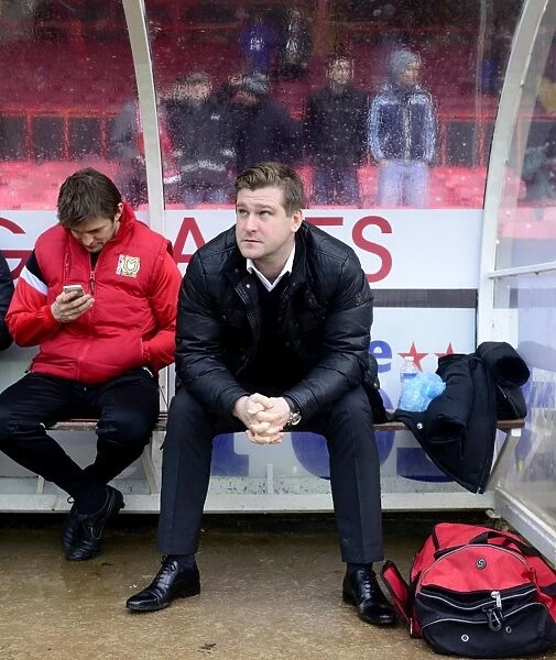 Karl Robinson, MK Dons Manager: Pre-Game Focus at Ashton Gate (Bristol City vs MK Dons, Sky Bet League One)