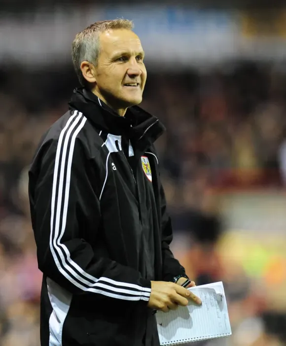 Framed Print : Keith Millen in Action: Bristol City vs. Reading, Npower Championship, Ashton Gate, 19 / 10 / 2010