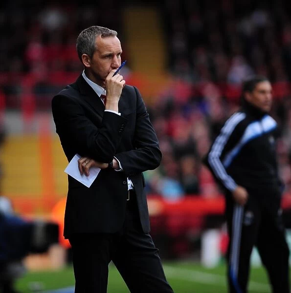 Keith Millen and Bristol City Face Off Against Newcastle United in Championship Clash at Ashton Gate, 2010