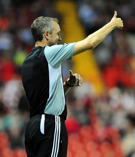Keith Millen and Bristol City Face Off Against Reading in Championship Match at Ashton Gate Stadium - September 27, 2011