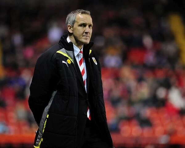 Keith Millen Leads Bristol City in Championship Clash Against Barnsley at Ashton Gate, 2010