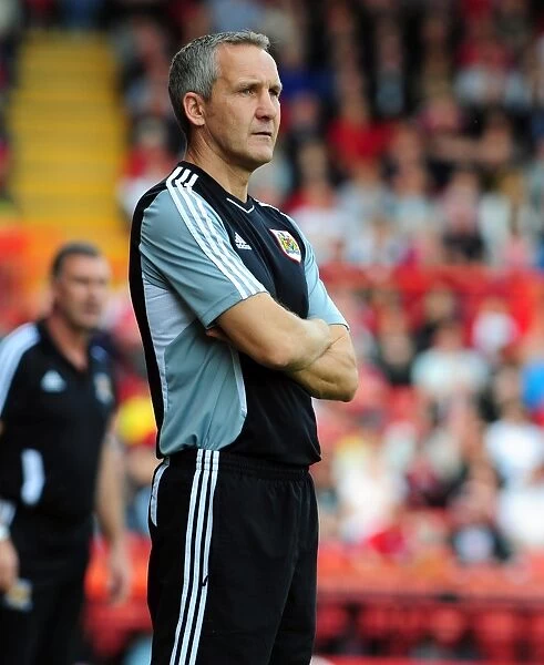 Keith Millen Leads Bristol City Against Hull City in Championship Match at Ashton Gate Stadium - 24 / 09 / 2011
