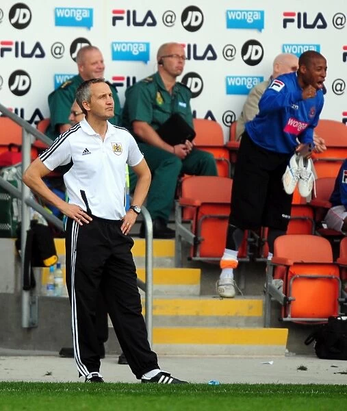 Keith Millen Leads Bristol City in League Cup Clash against Blackpool - October 2011