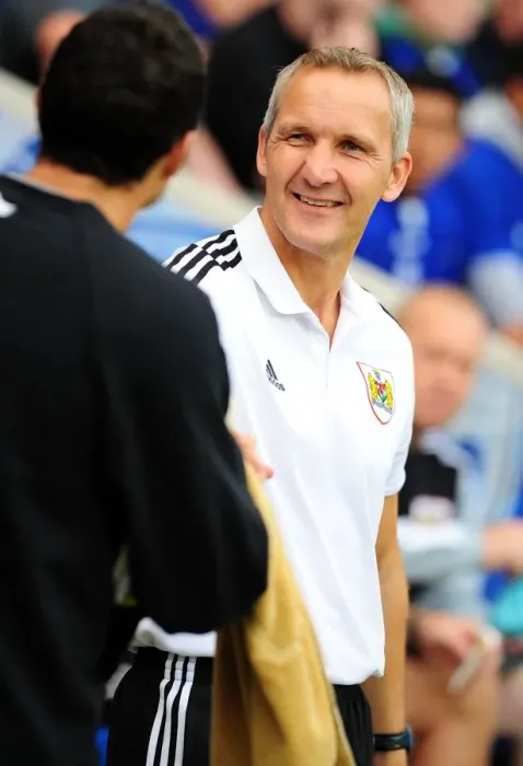 Framed Print : Keith Millen Leads Bristol City against Leicester City in Championship Clash at King Power Stadium (August 6, 2011)