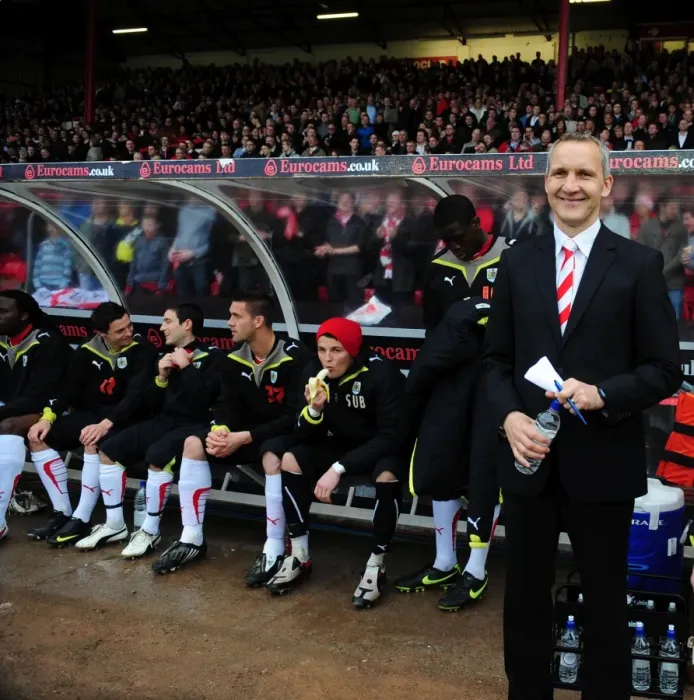 Framed Print : Keith Millen Leads Bristol City Against Newcastle United in Championship Showdown at Ashton Gate, 2010