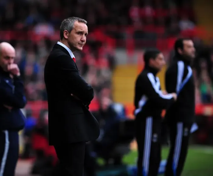 Framed Print : Keith Millen Leads Bristol City Against Newcastle United in Championship Showdown at Ashton Gate, 2010 Framed Print : Keith Millen Leads Bristol City Against Newcastle United in Championship Showdown at Ashton Gate, 2010