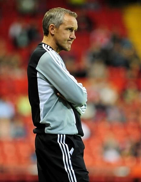 Keith Millen Leads Bristol City Against Swindon Town in League Cup Clash at Ashton Gate, 2011