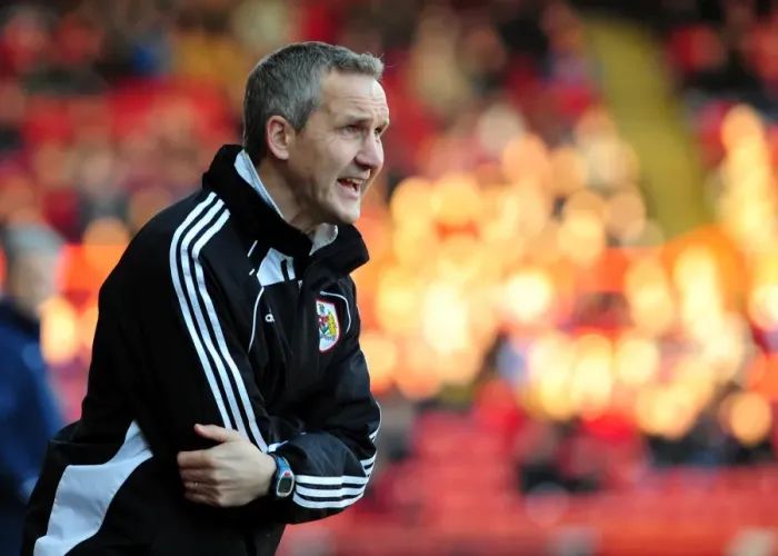 Framed Print : Keith Millen's Intense Frustration: FA Cup Clash Between Bristol City and Sheffield Wednesday (08 / 01 / 2011) Framed Print : Keith Millen's Intense Frustration: FA Cup Clash Between Bristol City and Sheffield Wednesday (08 / 01 / 2011)