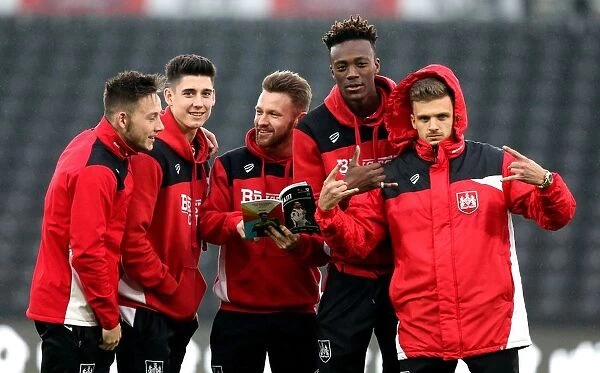 Five Key Players of Bristol City Arrive at iPro Stadium Ahead of Derby County Clash (11 / 02 / 2017)