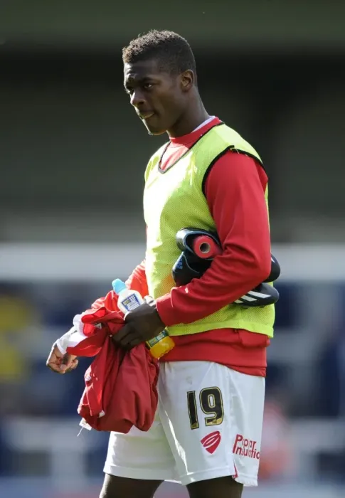 Framed Print : Kieran Agard in Action: Rochdale vs. Bristol City, Sky Bet League One, 2014 Framed Print : Kieran Agard in Action: Rochdale vs. Bristol City, Sky Bet League One, 2014