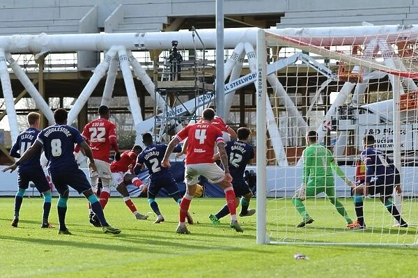 Kieran Agard Scores Opening Goal for Bristol City Against Hull City, 2015