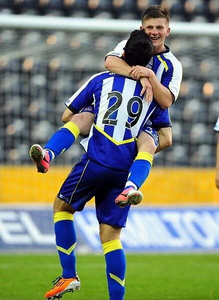 Kilmarnock's Matthew Kennedy Celebrates Goal Against Bristol City (2012)