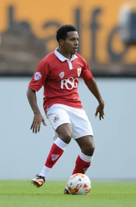 Framed Print : Korey Smith in Action: Bristol City vs Colchester United, Sky Bet League One, 2014 Framed Print : Korey Smith in Action: Bristol City vs Colchester United, Sky Bet League One, 2014