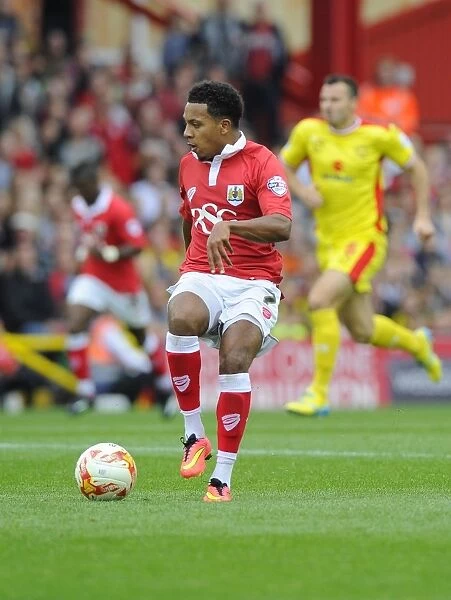 Korey Smith in Action: Bristol City vs MK Dons, Sky Bet League One