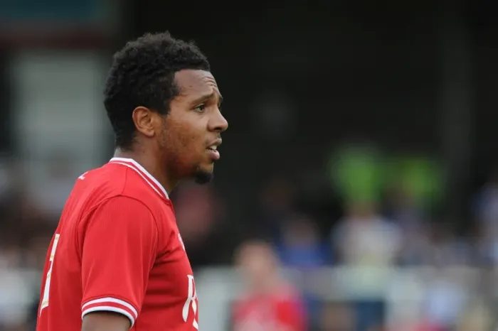 Framed Print : Korey Smith in Action: Bristol City's Pre-Season Friendly vs Bath City, 2015 Framed Print : Korey Smith in Action: Bristol City's Pre-Season Friendly vs Bath City, 2015