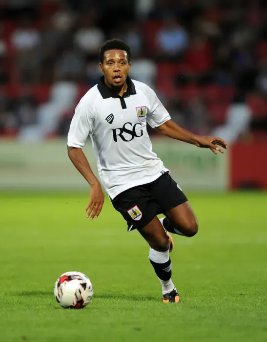 Framed Print : Korey Smith in Action: Bristol City's Star Midfielder Shines in Pre-Season Friendly Against Cheltenham Town, 2014 Framed Print : Korey Smith in Action: Bristol City's Star Midfielder Shines in Pre-Season Friendly Against Cheltenham Town, 2014