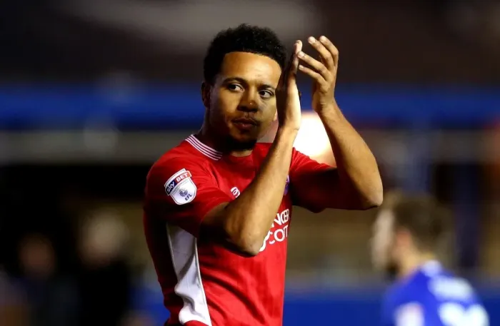 Framed Print : Korey Smith of Bristol City in Action Against Birmingham City, 2016