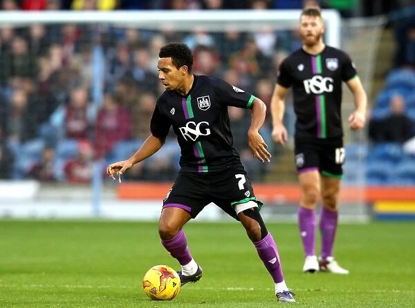 Korey Smith of Bristol City in Action against Burnley, Sky Bet Championship (December 2015)