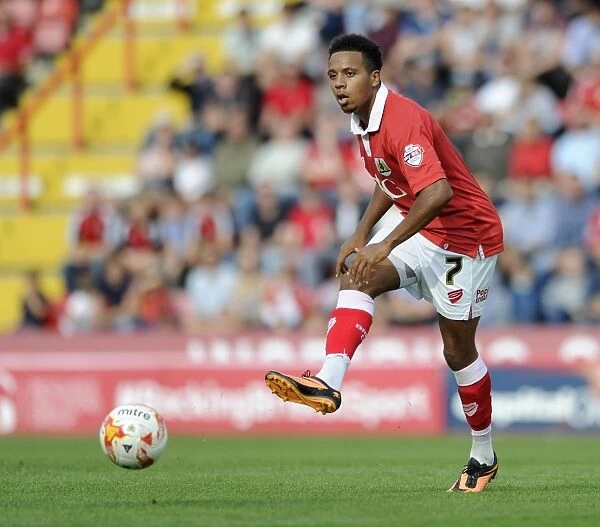 Korey Smith of Bristol City in Action against Doncaster Rovers, September 13, 2014 - Football Match at Ashton Gate
