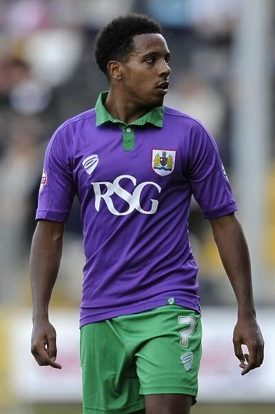 Korey Smith of Bristol City in Action against Notts County, Sky Bet League One, 2014