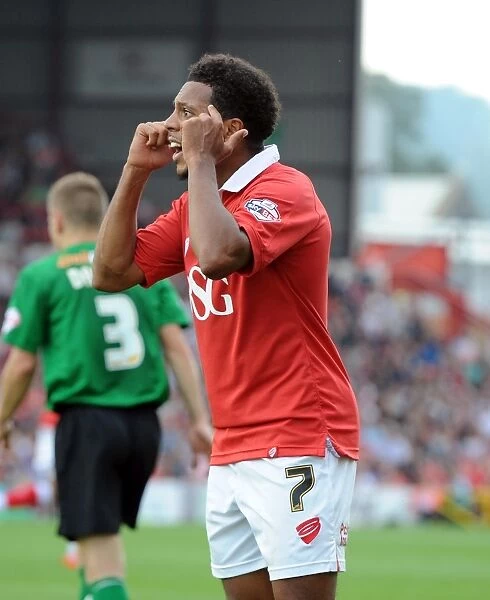Korey Smith of Bristol City in Action against Scunthorpe United, Sky Bet League One, September 6, 2014