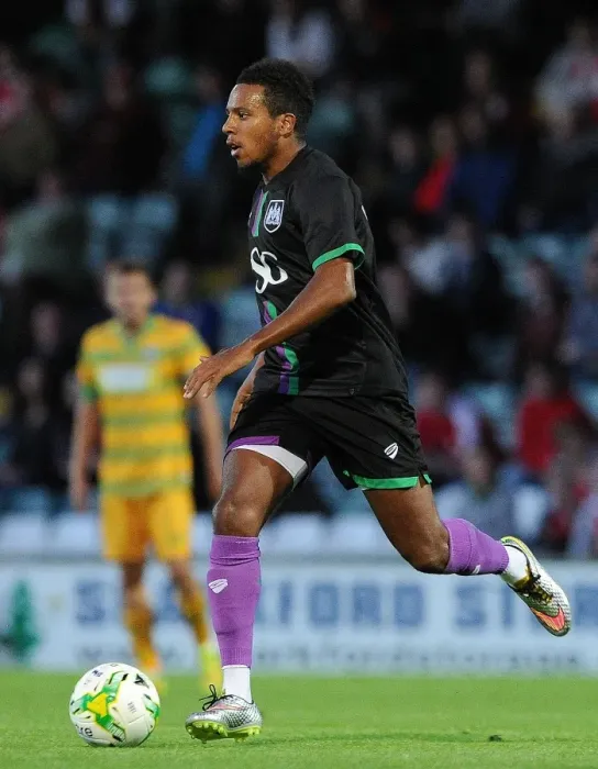 Framed Print : Korey Smith of Bristol City in Action against Yeovil Town, 2015
