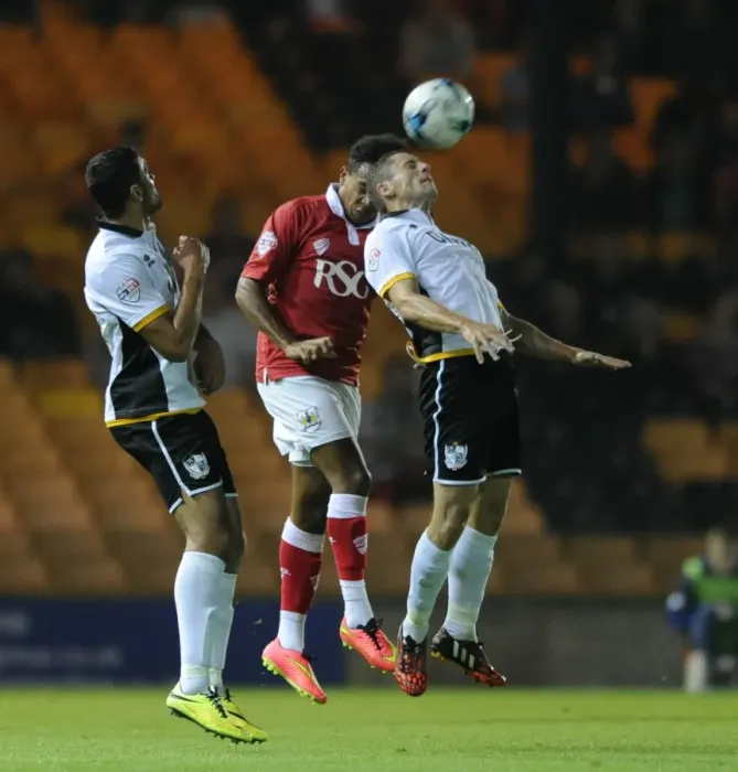 Framed Print : Korey Smith Heads the Ball: Port Vale vs. Bristol City, Sky Bet League One Framed Print : Korey Smith Heads the Ball: Port Vale vs. Bristol City, Sky Bet League One