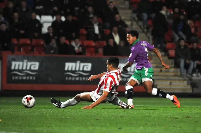 Framed Print : Korey Smith Scores the Game-Winning Goal: Cheltenham Town vs. Bristol City, Johnstone's Paint Trophy (October 8, 2014) Framed Print : Korey Smith Scores the Game-Winning Goal: Cheltenham Town vs. Bristol City, Johnstone's Paint Trophy (October 8, 2014)
