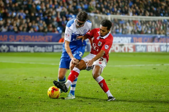 Framed Print : Korey Smith vs Christian Burgess Clash: Peterborough United vs Bristol City Football Rivalry Framed Print : Korey Smith vs Christian Burgess Clash: Peterborough United vs Bristol City Football Rivalry