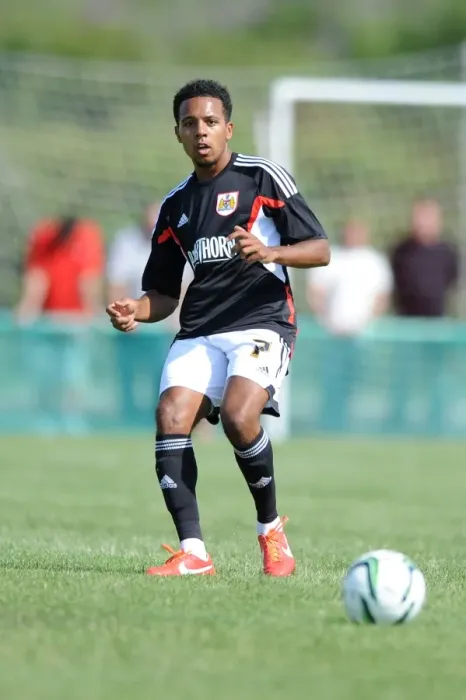 Framed Print : Korey Smith's Debut: Portishead Town vs. Bristol City, July 5, 2014 Framed Print : Korey Smith's Debut: Portishead Town vs. Bristol City, July 5, 2014