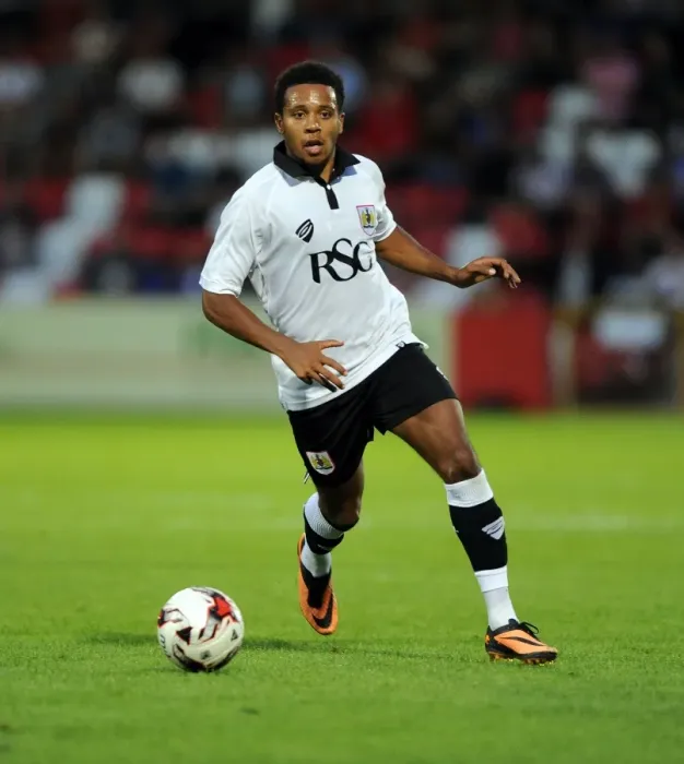 Framed Print : Korey Smith's Stunner: Bristol City's Pre-Season Triumph Over Cheltenham Town