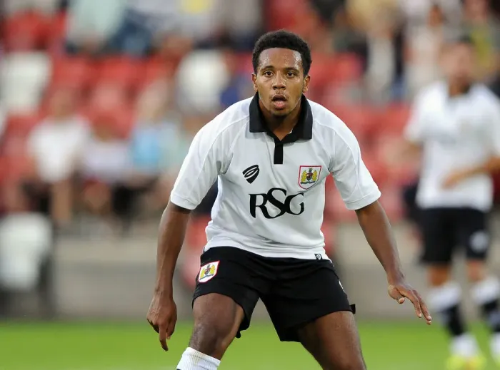 Framed Print : Korey Smith's Stunning Goal Secures Pre-Season Victory for Bristol City over Cheltenham Town Framed Print : Korey Smith's Stunning Goal Secures Pre-Season Victory for Bristol City over Cheltenham Town