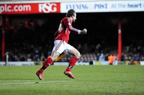 Last-Minute Drama: Brett Pitman's Equalizer for Bristol City Against Crystal Palace in Championship (14 / 02 / 2012)