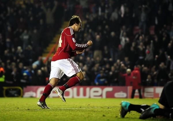 Last-Minute Drama: Brett Pitman's Penalty Secures Victory for Bristol City over Crystal Palace (December 28, 2010, Championship)