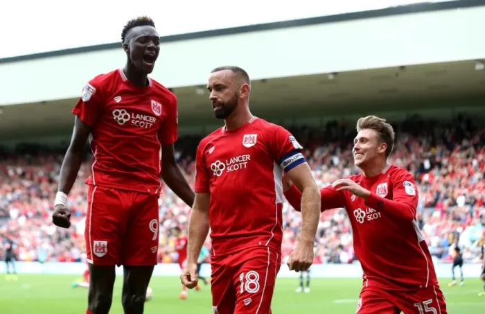 Framed Print : Last-Minute Drama: Wilbraham Scores Stunning Equalizer for Bristol City Against Derby County Framed Print : Last-Minute Drama: Wilbraham Scores Stunning Equalizer for Bristol City Against Derby County
