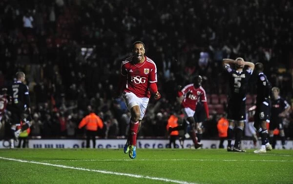 Last-Minute Thriller: Nicky Maynard's Dramatic Winning Goal for Bristol City against Millwall (03 / 01 / 2012)