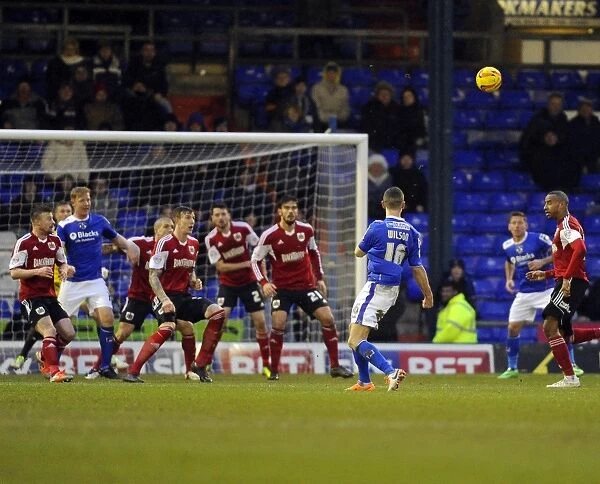 Late Drama at Boundary Park: James Wilson's Missed Goal Gifts Bristol City Victory