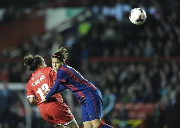 Laura Del Rio Garcia's Thrilling Header: A Champion's Moment at Ashton Gate - Bristol Academy Women vs. FC Barcelona