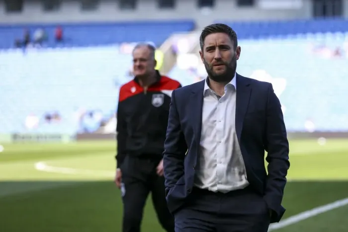 Framed Print : Lee Johnson Examines Pitch Before Brighton vs. Bristol City Championship Clash Framed Print : Lee Johnson Examines Pitch Before Brighton vs. Bristol City Championship Clash
