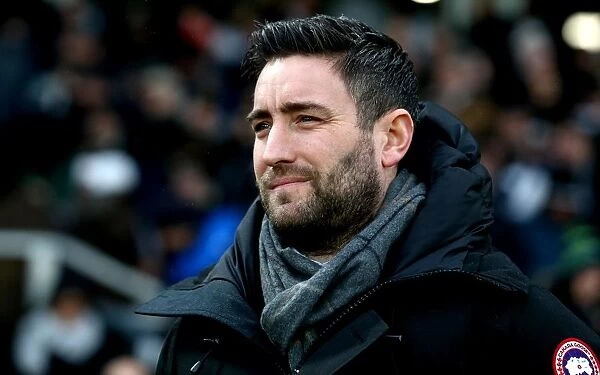 Lee Johnson Guides Bristol City at iPro Stadium Against Derby County (February 11, 2017)